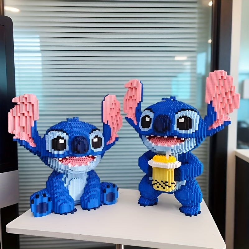 Sitzendes Blaues Wesen | Bausteine