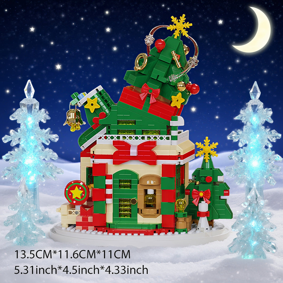 Weihnachtshäuser | Bausteine