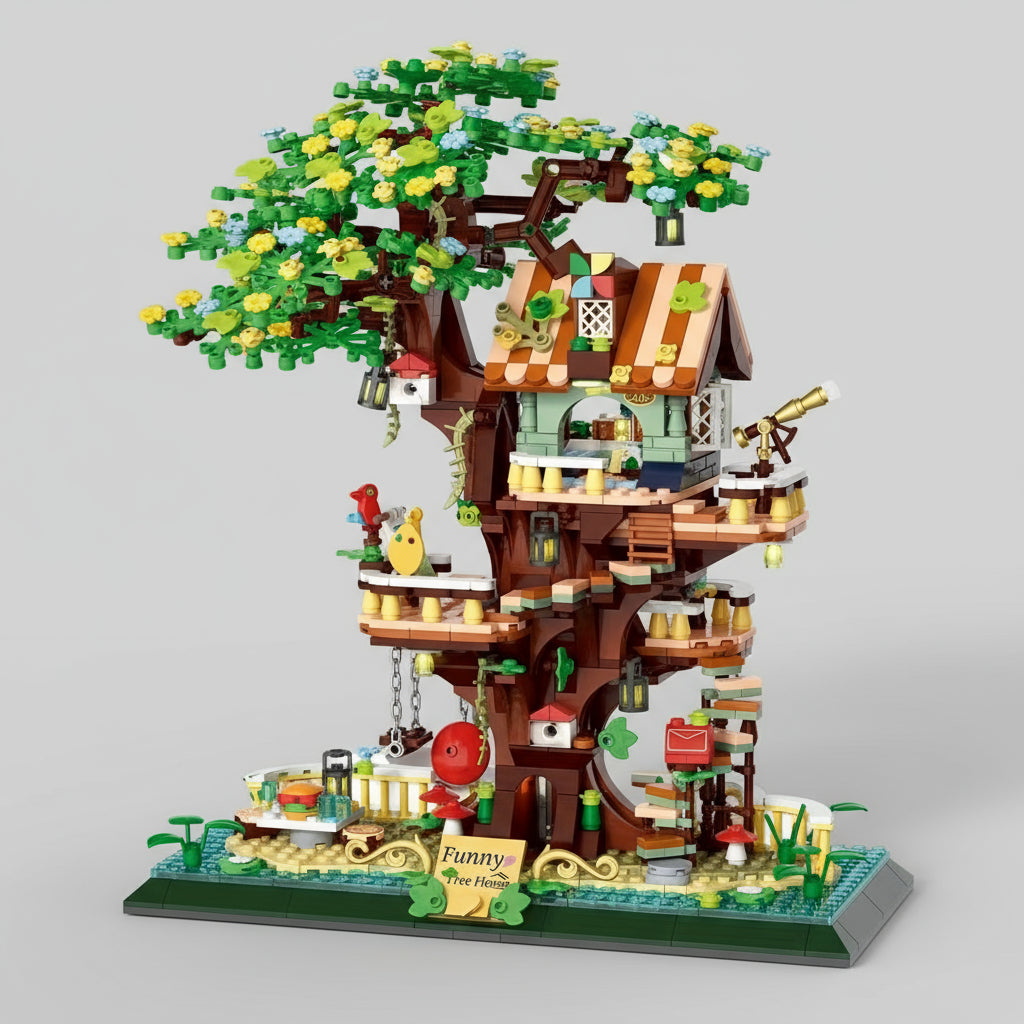 Kreativer Baumhaus | Bausteine