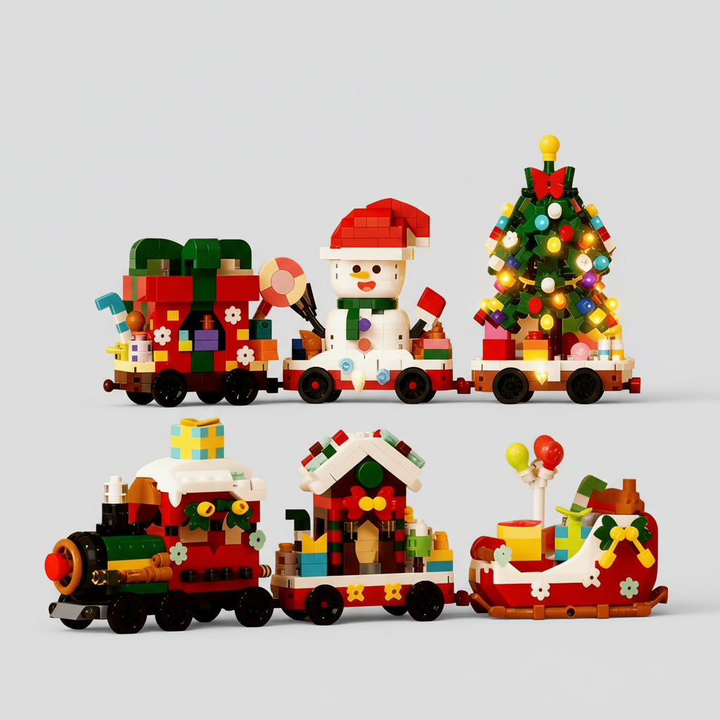 Weihnachtszug | Bausteine