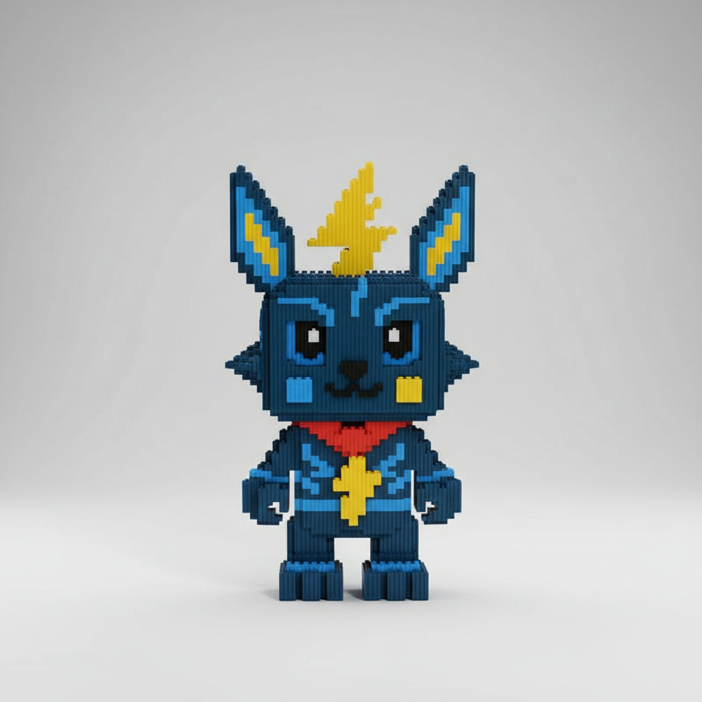 Blitz-Katze | Bausteine