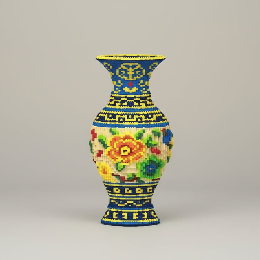 Prächtige große Vase | Bausteine