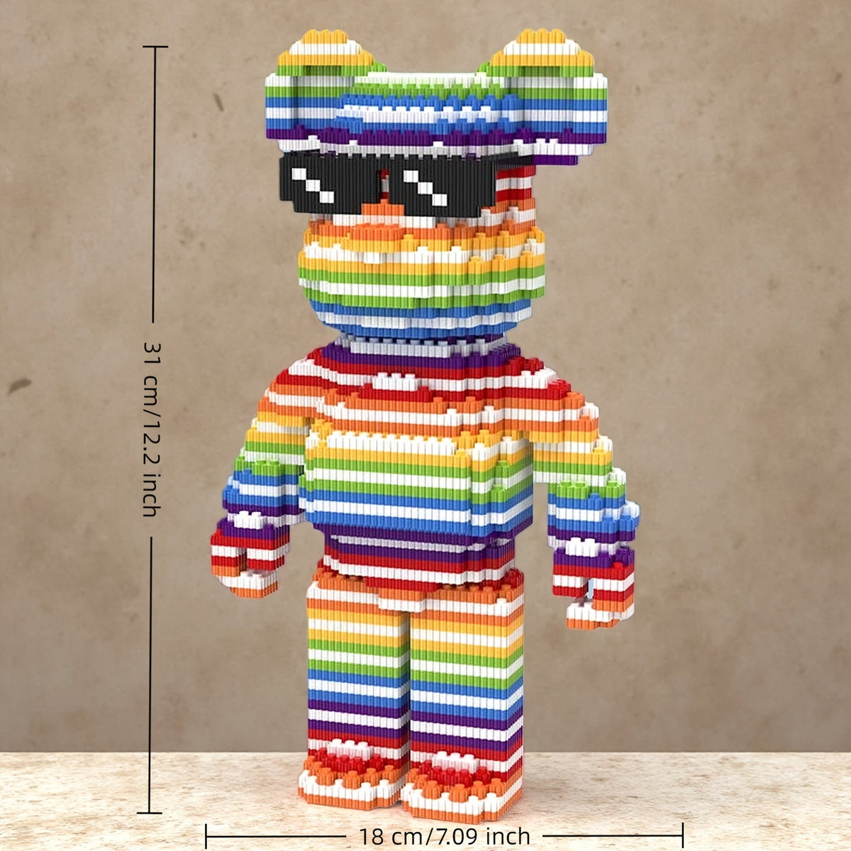 Regenbogenbär | Bausteine