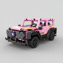Rosa Jeep | Bausteine