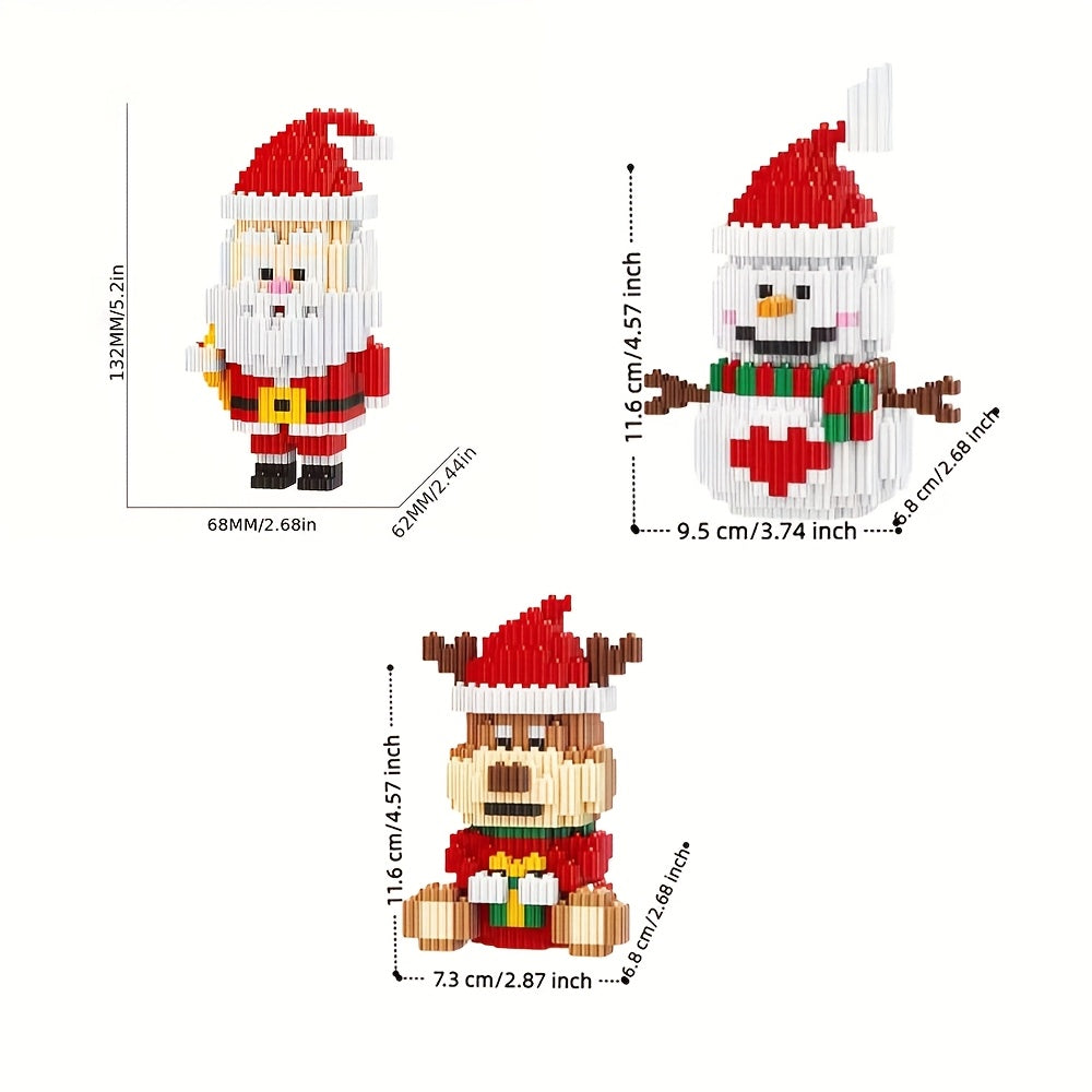 Drei Weihnachtsfiguren | Bausteine