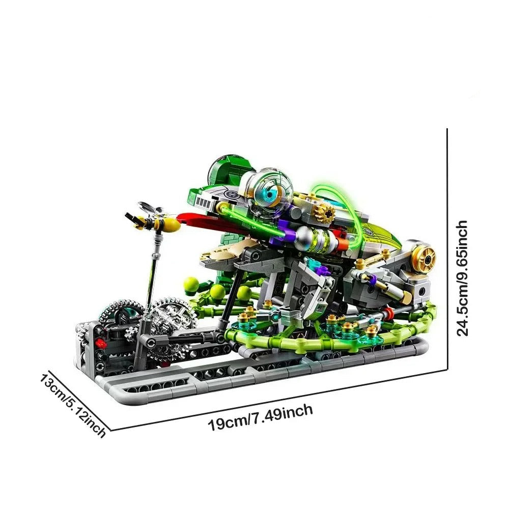 Beweglicher Frosch | Bausteine