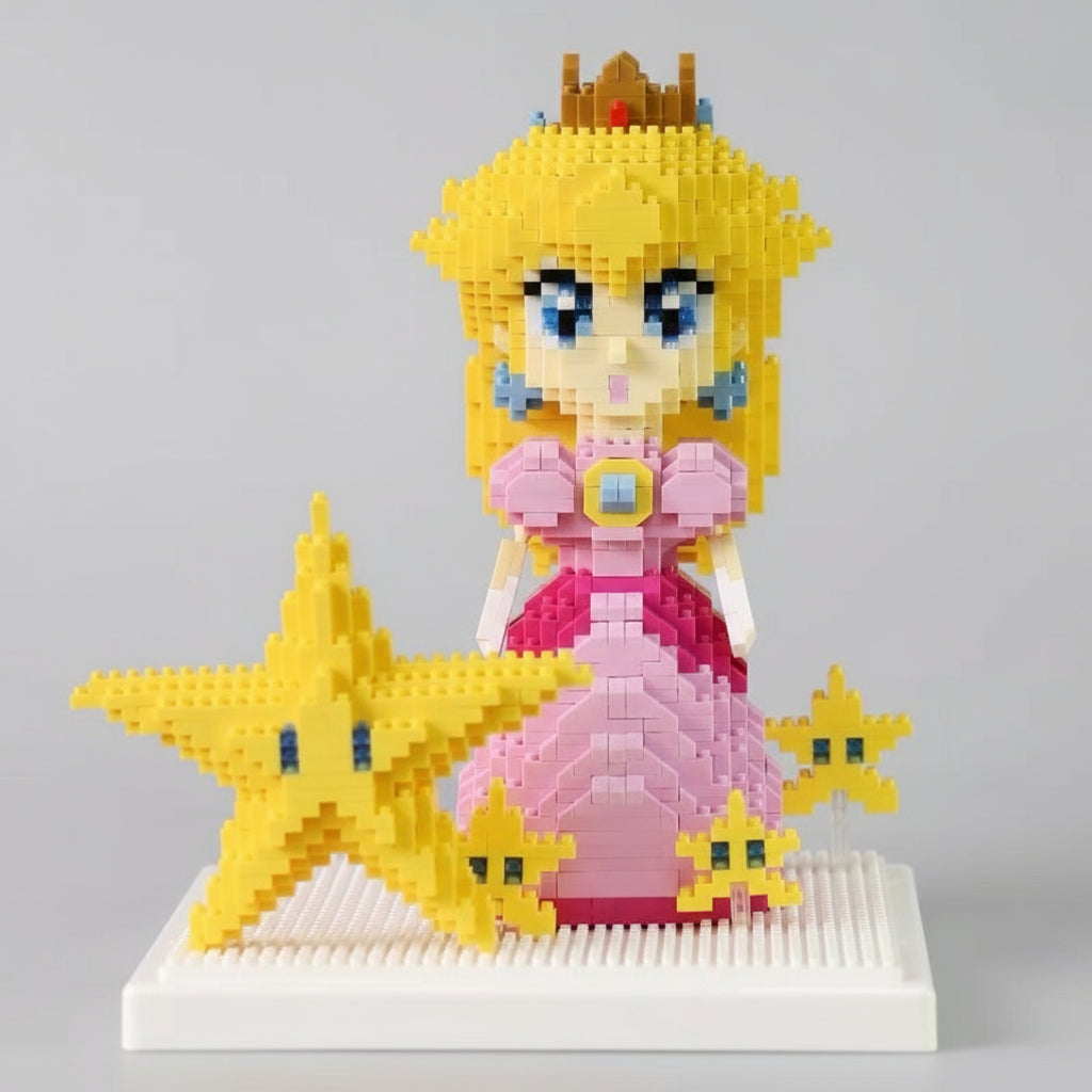 Prinses Met Ster Bouwblokjes