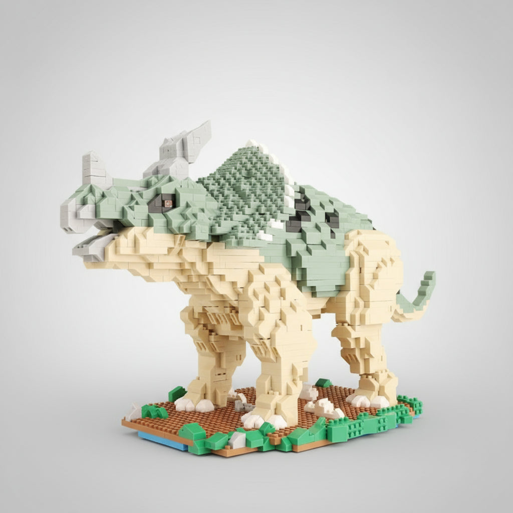 Triceratops Bouwblokjes