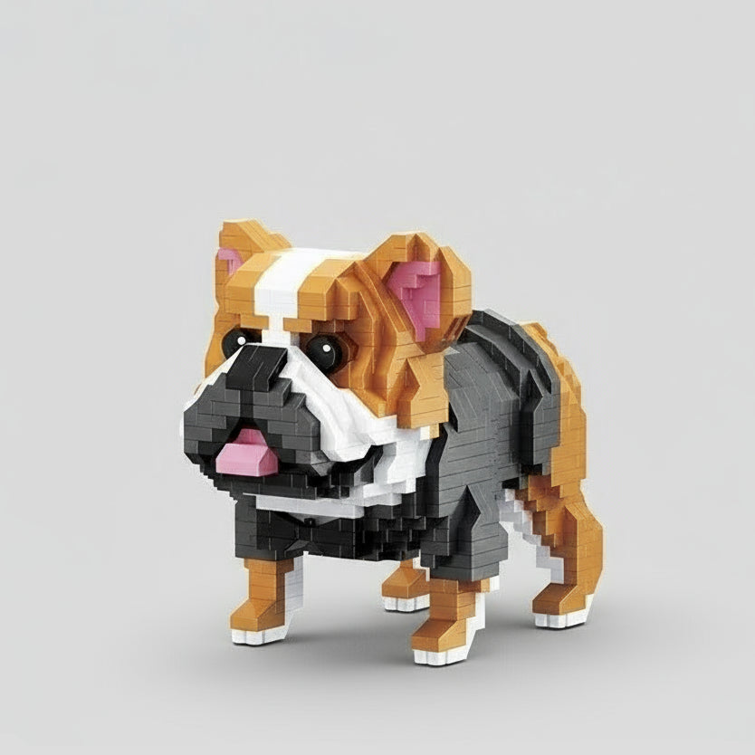 Englische Bulldogge  | Bausteine