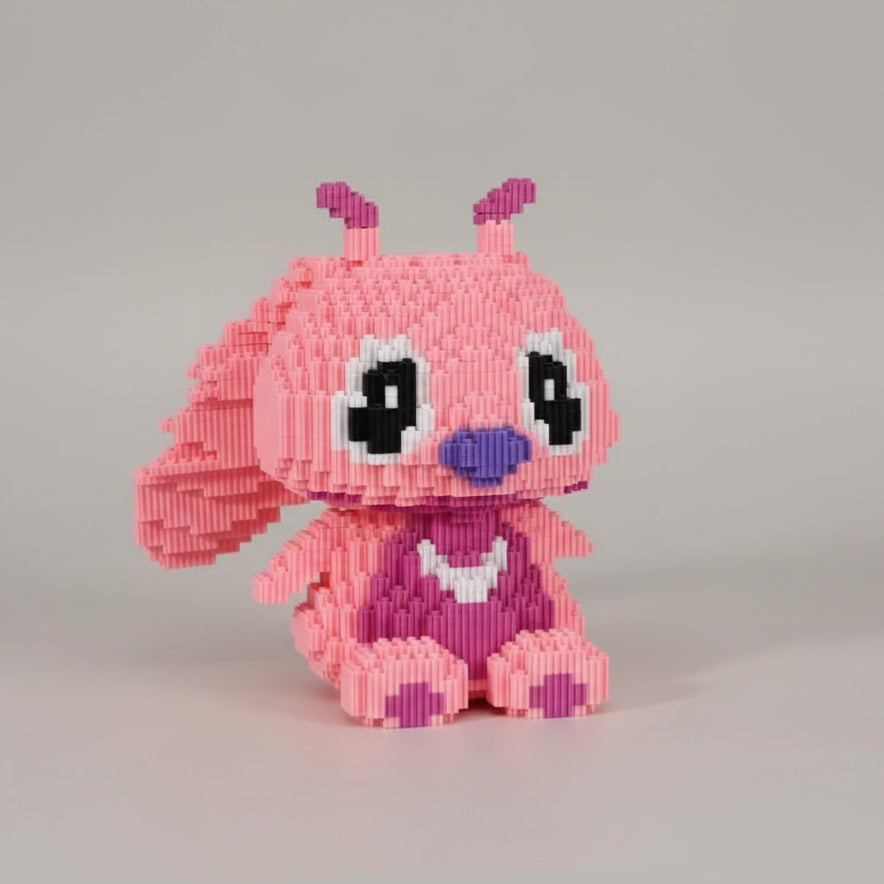 Traurige rosa Wesen  | Bausteine