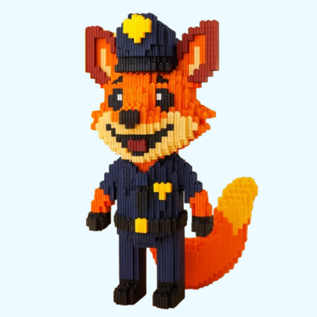 Polizei-Fuchs | Bausteine