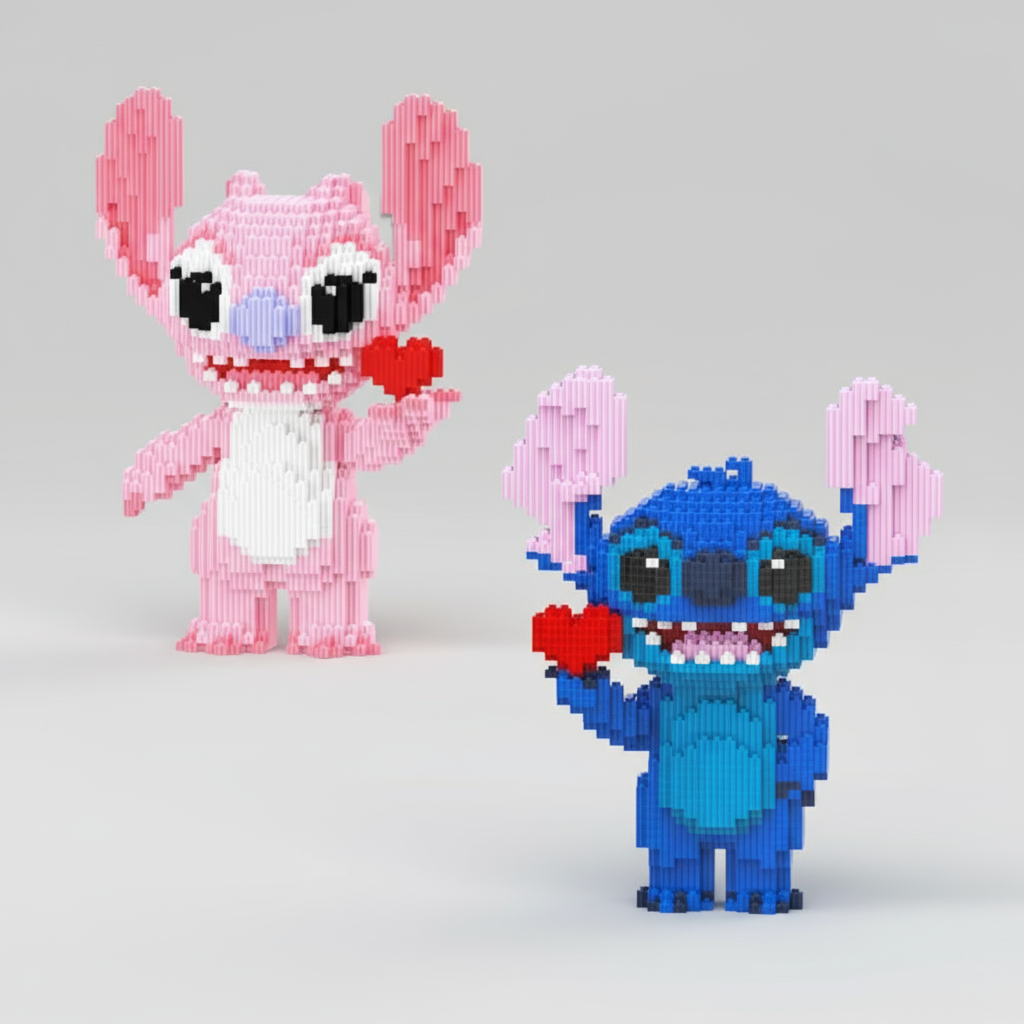 Wesen mit Herzchen | Bausteine