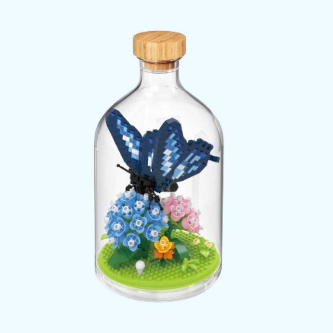 Tier in Flasche | Bausteine