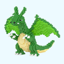 Grüner Drache | Bausteine
