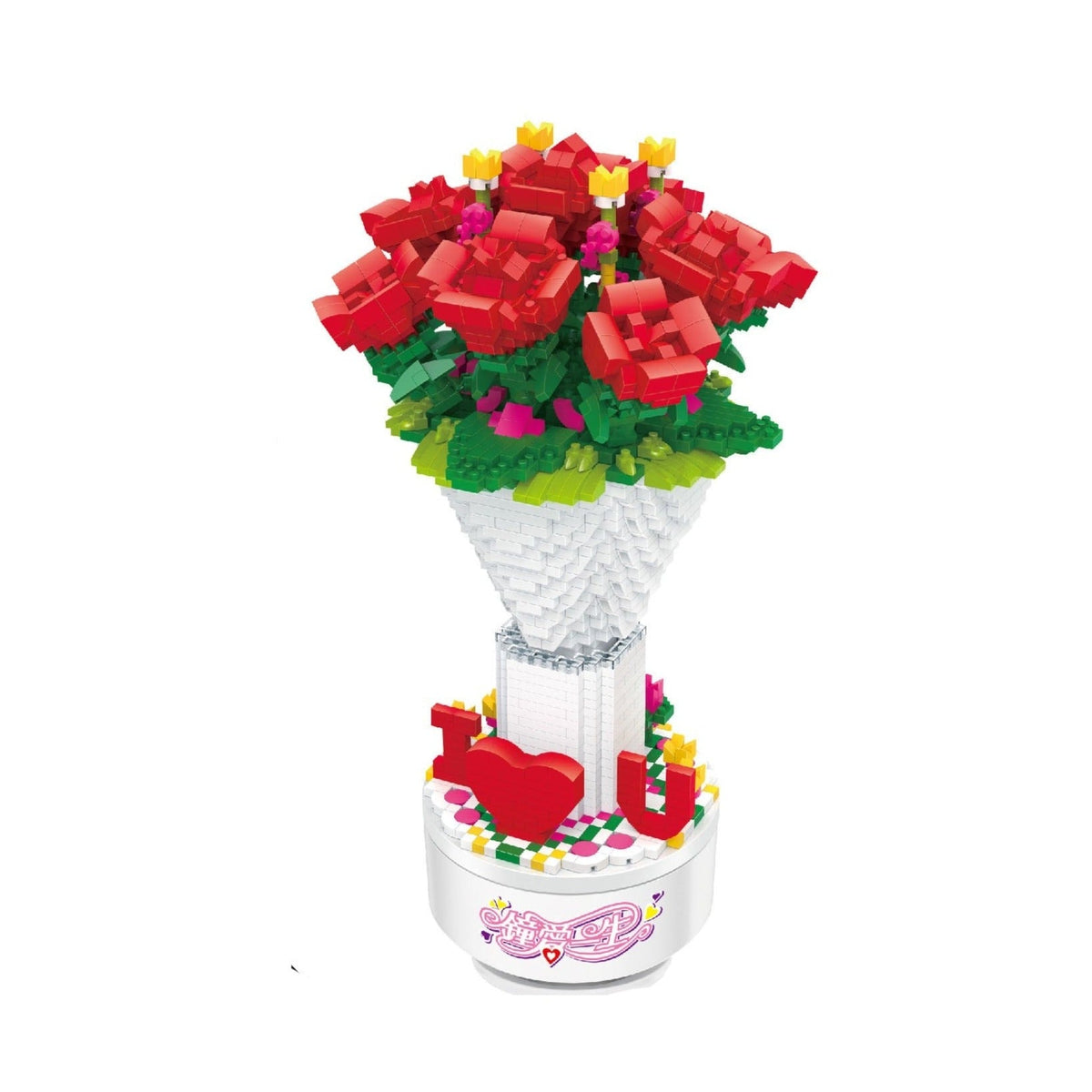 Spieldose Rosen  | Bausteine