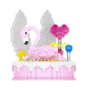 Flamingo-Kuchen  | Bausteine