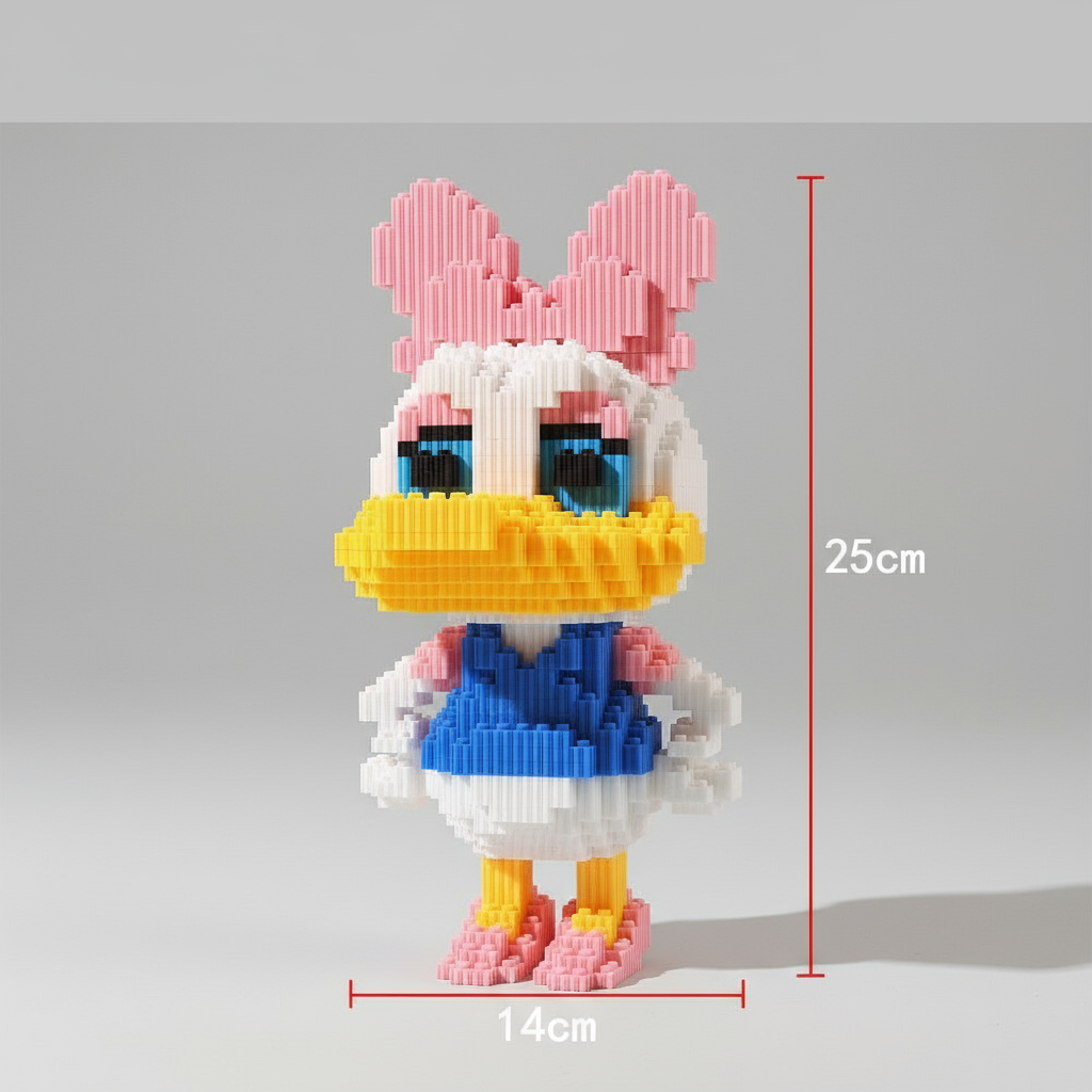 Ente im lila Anzug  | Bausteine