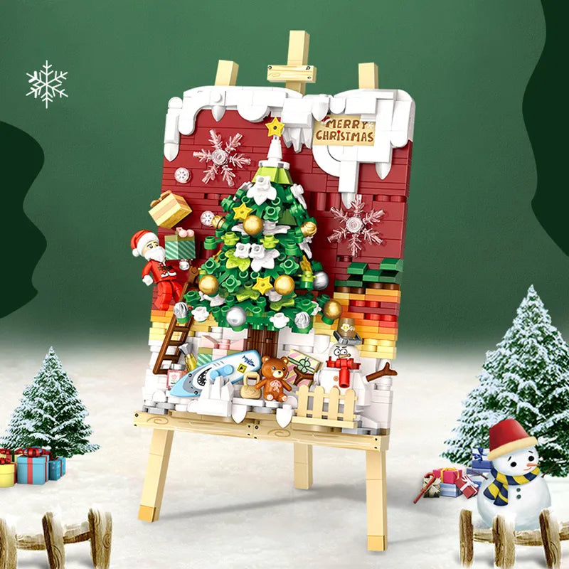 Weihnachtsmalerei  | Bausteine