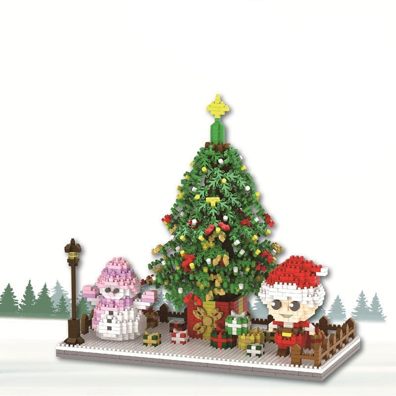 Weihnachts-Bautafel  | Bausteine