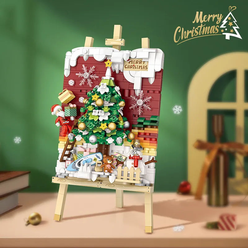 Weihnachtsmalerei  | Bausteine