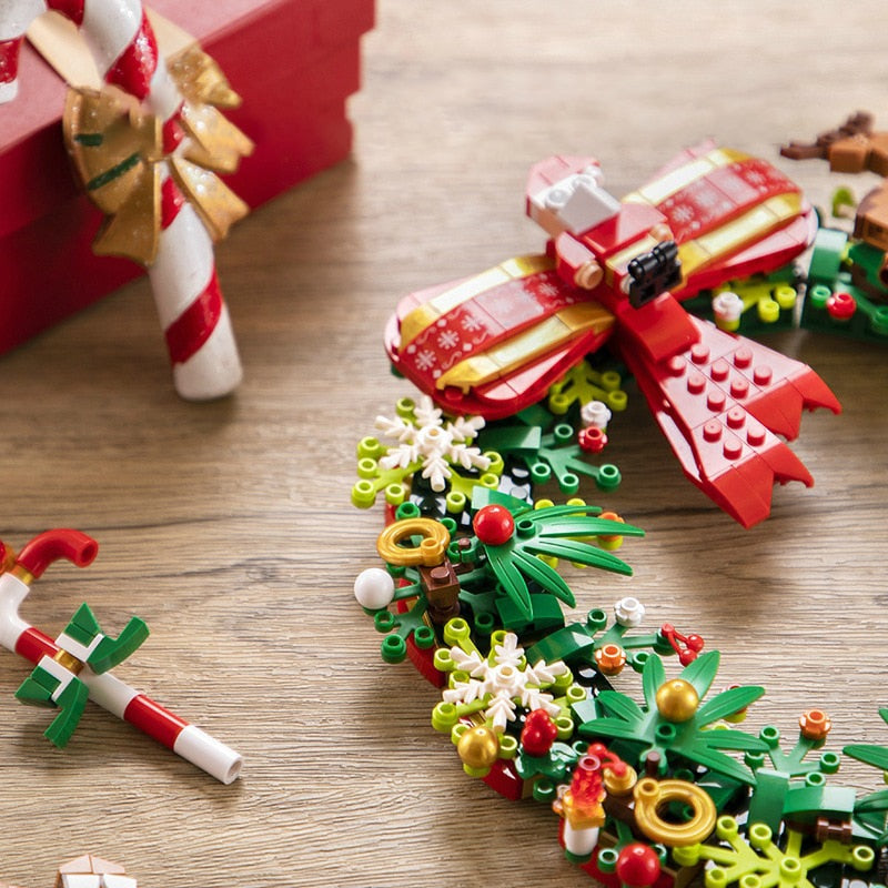 Weihnachtskranz  | Bausteine