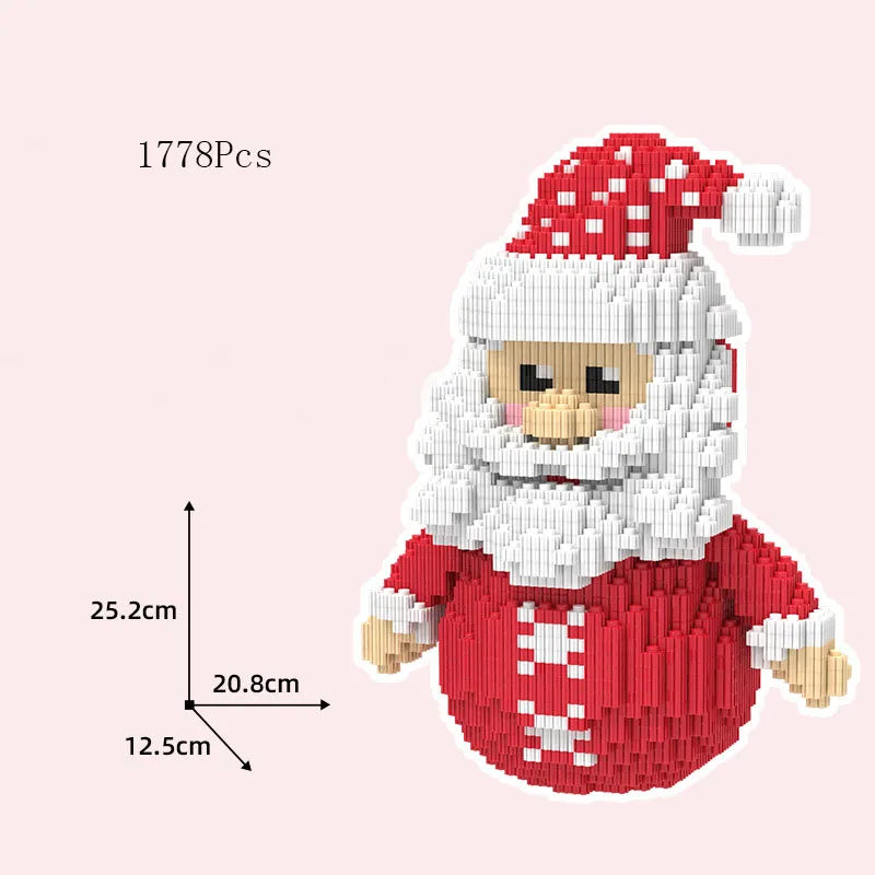 Lustiger Weihnachtsmann  | Bausteine