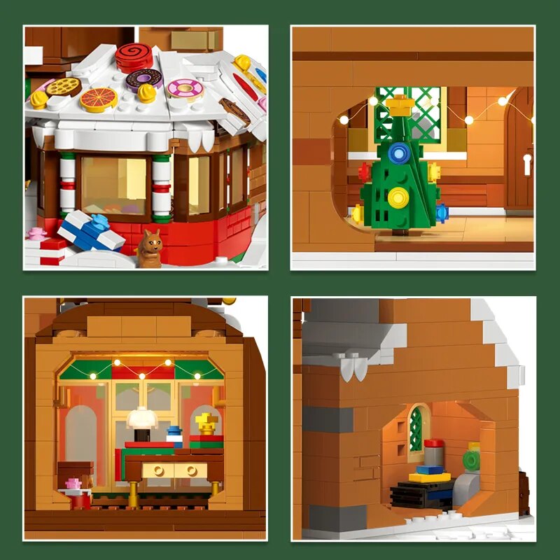 Großes Pfefferkuchenhaus  | Bausteine