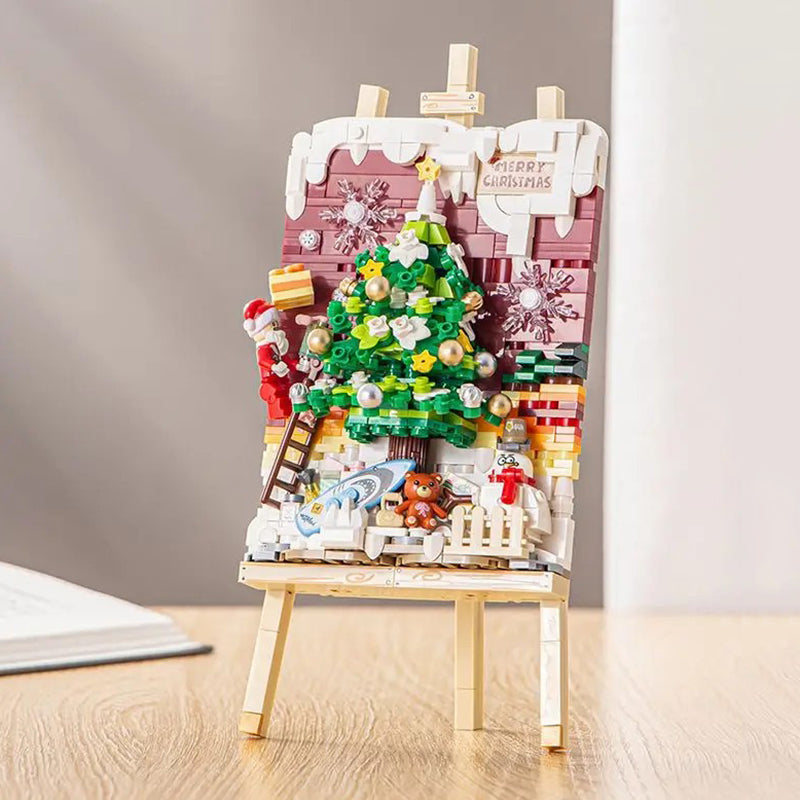 Weihnachtsmalerei  | Bausteine