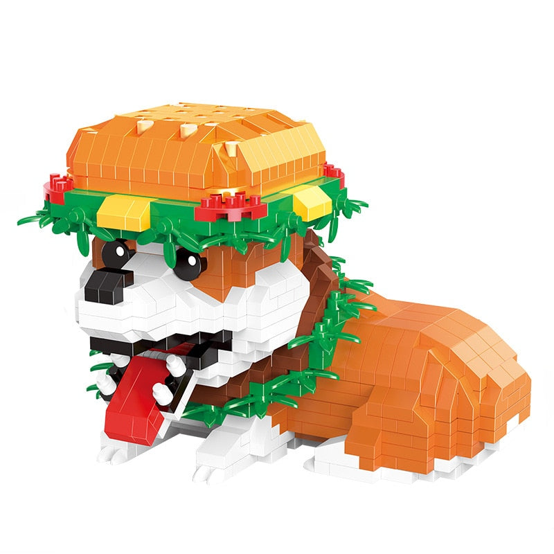 Hamburger Hund  | Bausteine