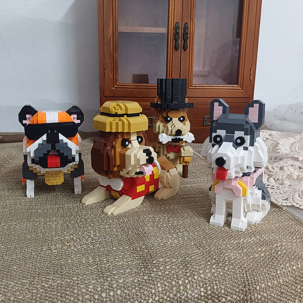 Basset-Hund  | Bausteine