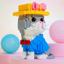 Katze mit Hut  | Bausteine