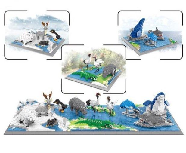 Alle Wasser- und Eistiere  | Bausteine